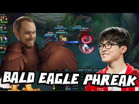 FAKER'S LEVEL 1 |  DOUBLELIFT INSANE XAYAH 1V3 | BALD EAGLE PHREAK - LoL Funny Stream Moments #130