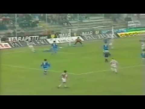 Serie A 1996-1997, day 17 Vicenza - Napoli 2-2 (Murgita, Otero, Mendez o.g., Pecchia)