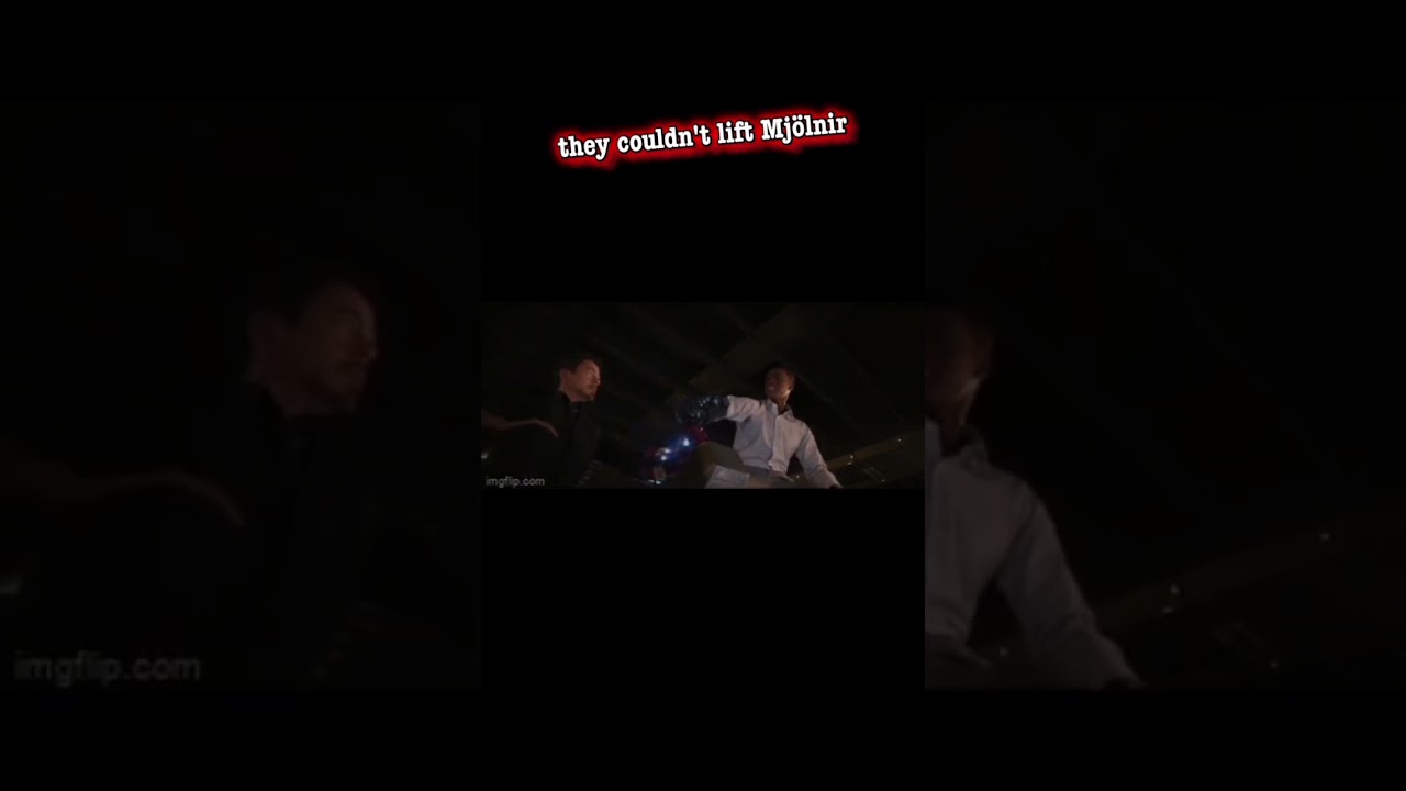 they couldn't lift thors #imgflip #avengersageofultron