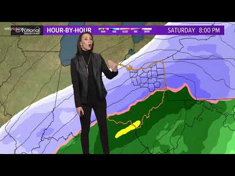 6 p.m. weather forecast for January 17, 2019