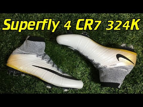 CR7 324K Gold Nike Mercurial Superfly 4 - Review + On Feet