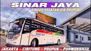 Download lagu ETS2 || Bus Sinar Jaya via Selatan Prupuk || Jakarta - Purwokerto mp3