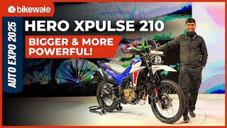 Hero Xpulse 210 Walkaround | Bigger, More Powerful & Feature Loaded | Bharat Mobility Expo 2025