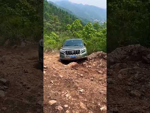 Toyota land cruiser prado off-road performance | Toyota Prado crash test #prado #offroad #toyota