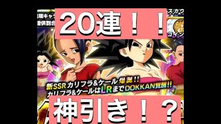 【無課金実況】ドッカンバトル伝説降臨！！酔った勢いで20連ガチャ！まさかの結果！？