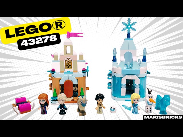 Vídeo relacionado con LEGO | Disney Princess Frozen Palacio de Hielo de Elsa Castillo de Juguete, Mini Muñecas Elsa y Anna y Muñeco de Kristoff, Regalo de Fantasía para Niñas y Niños de 6 Años o Más, Figura de Reno 43244