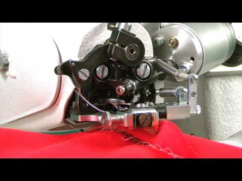 STROBEL 45-123 (Single thread bluff edge blindstitch machine)