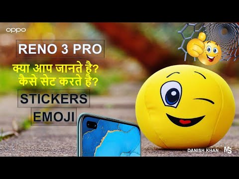 RENO 3 PRO STICKERS AND EMOJI