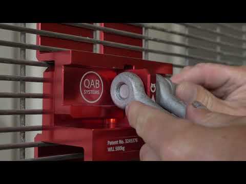 QAB Lifting Bracket fitting demonstration