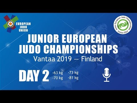 Junior European Judo Championships - Vantaa 2019 - Day 2
