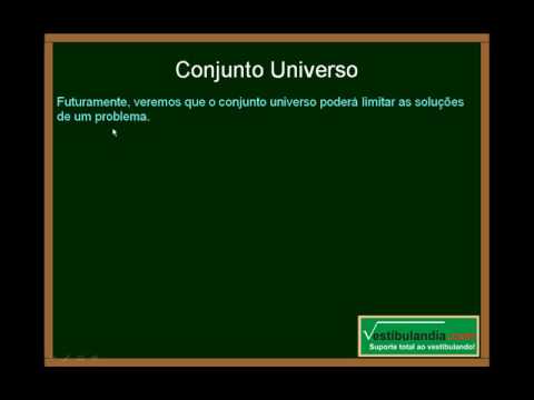 Matemática- Conjuntos (Terceira Parte)
