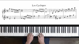 Rameau “Les Cyclopes” Paul Barton, FEURICH 218 piano