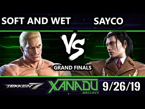 F@X 321 Tekken 7 - Sayco [L] (Dragunov) Vs. Soft and Wet (Law, Akuma, Geese) T7 Grand Finals
