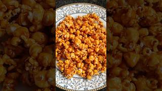 Caramel Popcorn at Home 🍿 🏡 #sweet popcorn#shorts #trending #viral #instant #popcorn #caramel