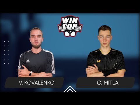 12:45 Viacheslav Kovalenko - Oleksii Mitla West 2 WIN CUP 14.06.2024 | TABLE TENNIS WINCUP