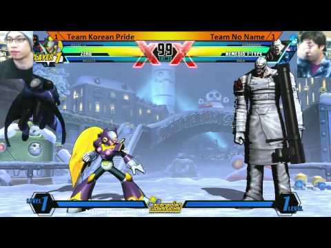 Team Korean Pride vs Team No Name - UMvC3 Teams - Marvel Throwdown 3