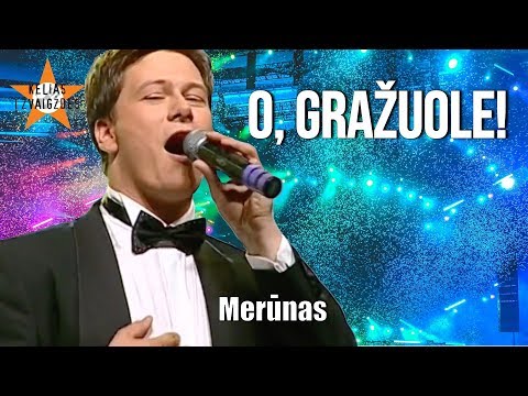 Merūnas - O, Gražuole (Official Live Video). Lietuviškos Dainos