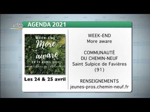 Agenda du 29 mars 2021