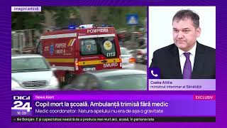 Noi informații în cazul elevului mort la școală în Bacău