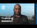 A SPECIAL INTER TRAINING SESSION | REAL AUDIO 😜⚫🔵 [SUB ENG]