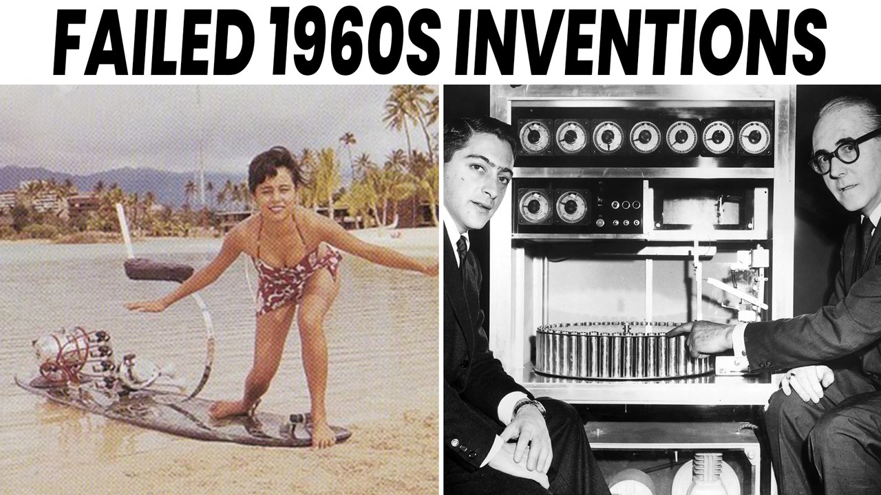 25 Innovative Products From The 1960s That FAILED Miserably!