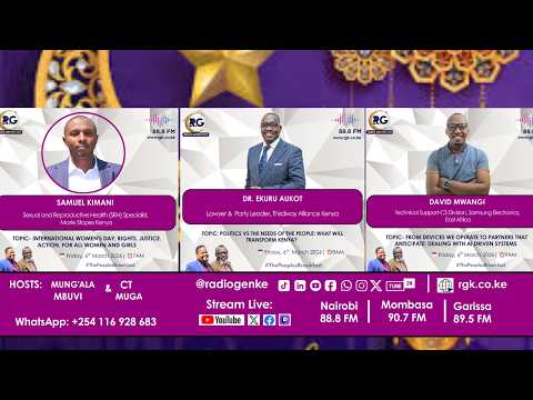 Jambo Kenya! Take a seat, grab your coffee and tune in to #ThePeoplesBreakfast. #HomeOfHardTruths