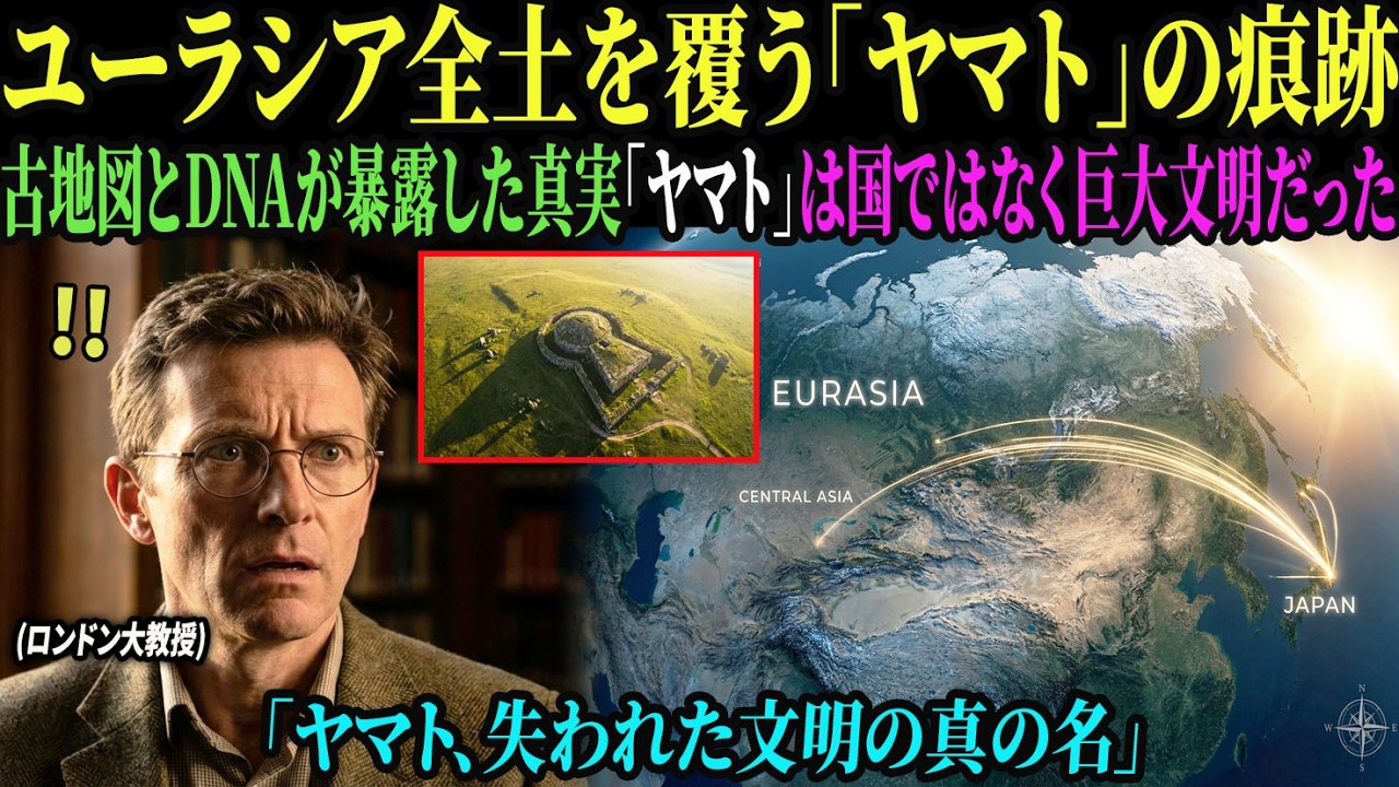 【海外の反応】【歴史が覆る】オックスフォード大教授が暴いた「古代ヤマト」の秘密に欧米学界が完全沈黙！ユーラシアを繋いだ縄文文明の謎
