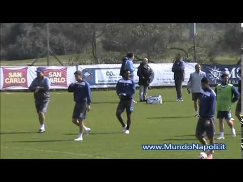 Filmato Allenamento SSC Napoli Europa League www.MundoNapoli.it