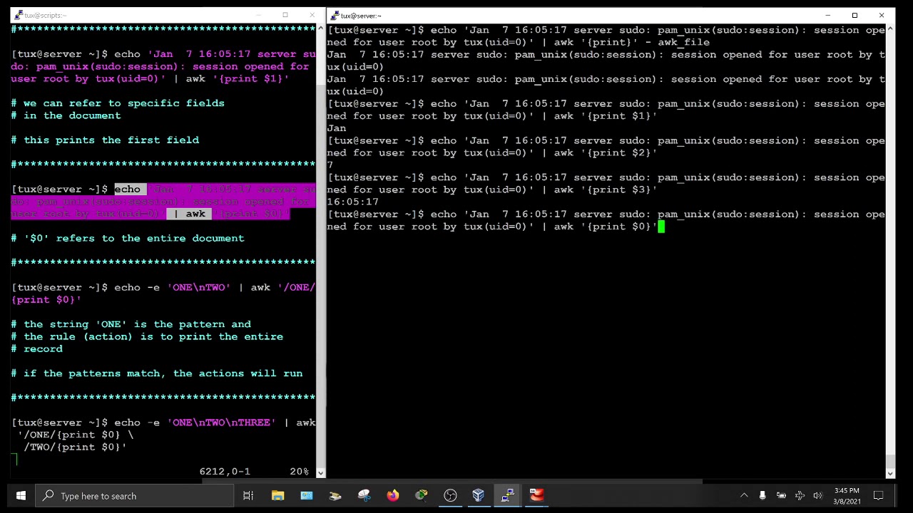 1_19_1 GNU awk introduction