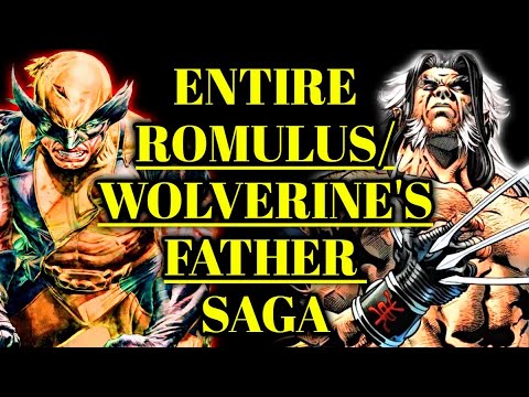 Entire Wolverine's Father/Romulus Saga - Explored - Originator Of Breed Of Lupine Mutants!