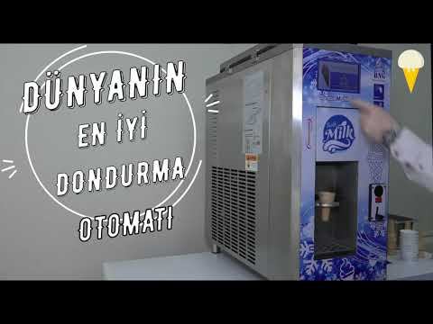 BNG Soft dondurma otomatı-Pandemiye özel self servis model