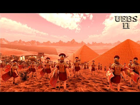 [NEW UNIT] 100,000 ROMAN GENERALS vs 1M EGYPTIAN WARRIORS | Ultimate Epic Battle Simulator 2 | UEBS2
