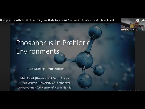 Phosphorus in Prebiotic Chemistry and Early Earth - Art Omran - Craig Walton - Matthew Pasek