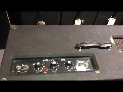 1965 Sunn C-60 amp serial #1009. 9th Amp Sunn ever made!! Earliest ever found!