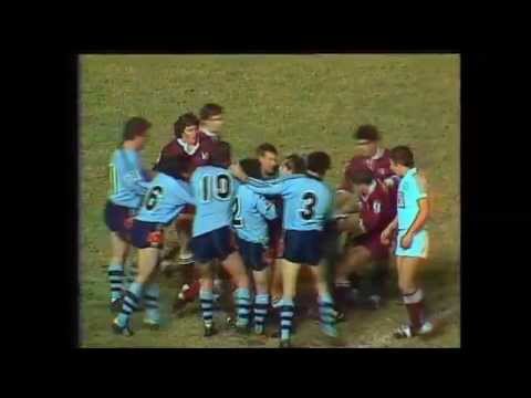 State of Origin - First ever Origin fight.