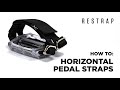 RESTRAP Pedal Straps Horizontaal Zwart — video 3