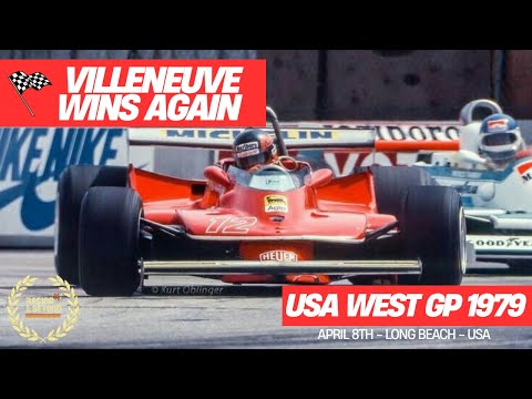 Formula 1 1979 - USA West GP - Villeneuve Wins Again - F1 Highlights