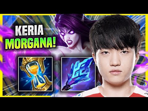 LEARN HOW TO PLAY MORGANA SUPPORT LIKE A PRO! - T1 Keria Plays Morgana SUPPORT vs Rakan!