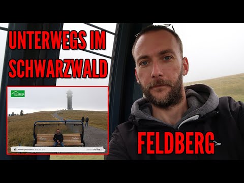 Unterwegs im Schwarzwald | Am Feldberg | Zum Feldbergturm mit der Feldbergbahn | War sehr windig