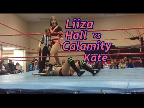 Liiza Hall vs Calamity Kate - ASW Girls Gone Wrestling Match
