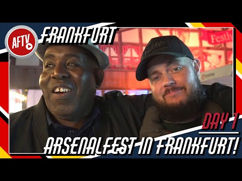 Robbie & DT's ArsenalFest in Frankfurt! | Europa League Away Day VLOG DAY 1