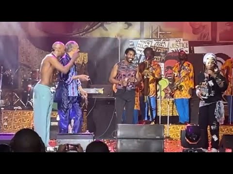 Femi Kuti, Seun Kuti, Yeni Kuti, and Made Kuti Reunite Together with an Amazing Performances