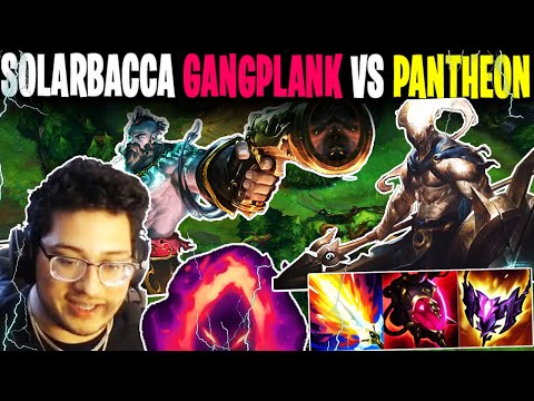 SOLARBACCA Gangplank Vs Pantheon Top - EUW Master
