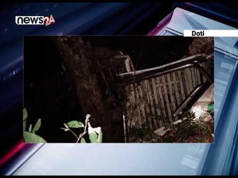 डोटीमा जीप दुर्घटना हुँदा ३ जनाको मृत्यु - NEWS24 TV