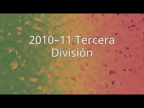 2010–11 Tercera División