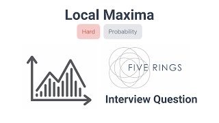 Local Maxima - Five Rings Quant Interview Question