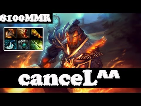 Dota 2 - canceL^^ 8100 MMR Plays Ember Spirit vol 10 - Ranked Match Gameplay