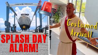 SPLASH DAY ALARM! 🚨 Overheat Warning on the Hydraulic System &amp; a Costumed Check-In!
