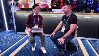 Chatting with Donny Woligroski at @AMD CES 2025 - AMD Ryzen 9 9950X3D, Ryzen AI, and RDNA 4
