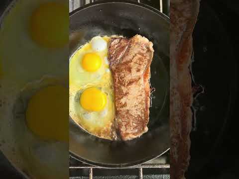 Day 176 Everyday Steak - Steak and Eggs